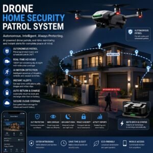 Drone Home Security Patrol System
